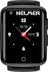 Helmer seniorské hodinky LK 716 s GPS lokátorem/ dot. disp./ snímač srdečního tepu/ nano SIM/ IP67/ 4G/ Android a iOS