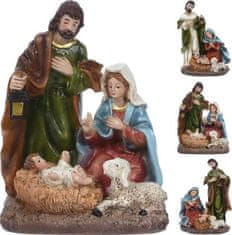 HOMESTYLING Betlehem KO-AAA752760_861 Betlém Vánoční dekorace 12 cm I