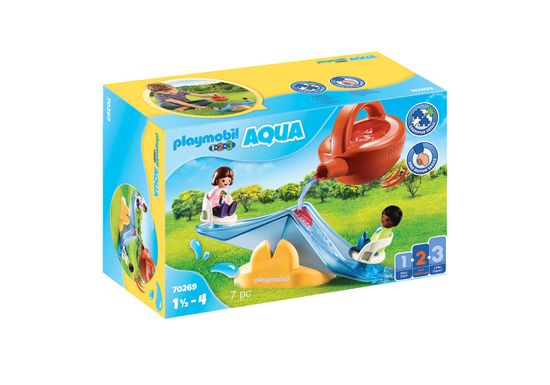 Playmobil  1.2.3. Aqua 70269 Vodná hojdačka s konvičkou
