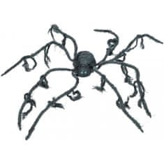 Europalms Halloween animovaný pavúk s LED očami