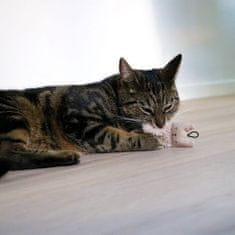 EBI D&D I LOVE HAPPY CATS Alfie- plyšová hračka pe mačky 11x5x1,5cm mix farieb