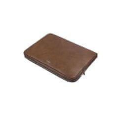 Solier Kožené puzdro pre 15" notebook Solier SA23A Vintage Brown