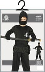 Guirca Kostým Ninja čierny 3-4 rokov