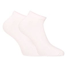 Nedeto 5,5PACK ponožky nízké bambusové biele (55NPN100) - veľkosť XL