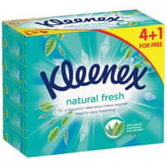 Kleenex hyg.vrec. PACK 5 x Natural Fresh Box 4x64ks