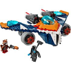 LEGO Marvel 76278 Rocketov tryskáč Warbird vs. Ronan