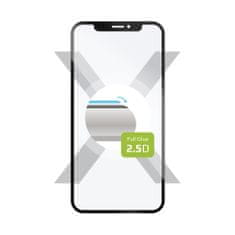 Ochranné tvrdené sklo Full-Cover pre Samsung Galaxy S24, lepenie cez celý displej FIXGFA-1256-BK, čierne