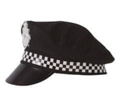 Guirca Pánska policajná čiapka čierna premium