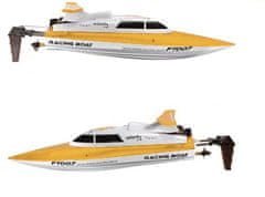 KIK KX8598_2 RC čln na diaľkové ovládanie FT007 žltý