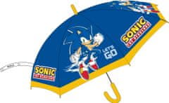 Eplusm Detský poloautomatický dáždnik Sonic the Hedgehog Ø74 cm
