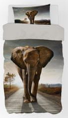 BrandMac Posteľná bielizeň slon 140×200 cm, 70×90 cm