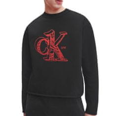 Calvin Klein Mikina čierna 192 - 193 cm/XL J40J400160