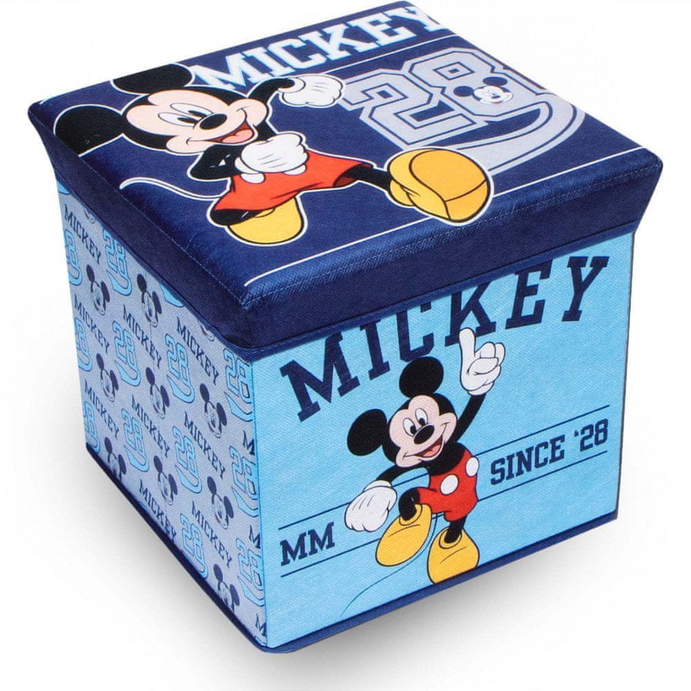 bHome Úložný box na hračky Mickey Mouse s vekom