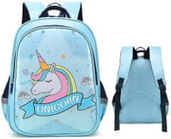bHome Školní batoh Unicorn modrý