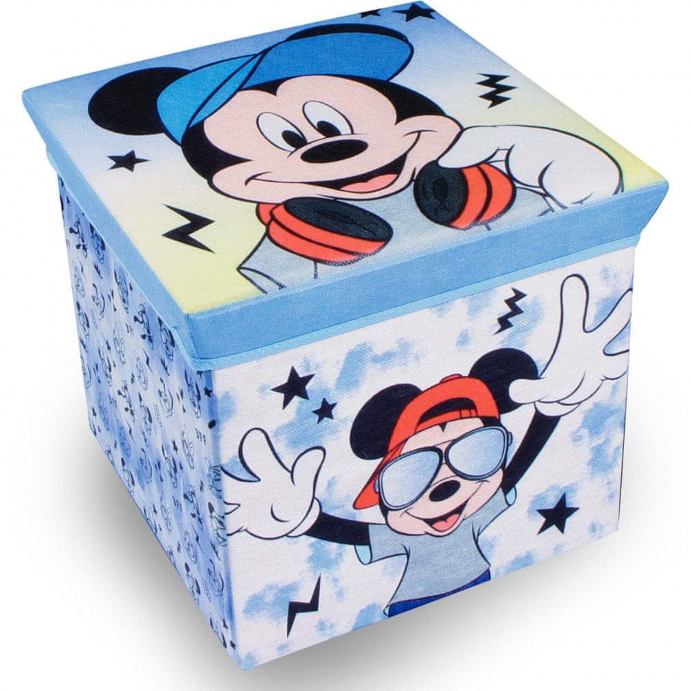 bHome Úložný box na hračky Myšiak Mickey s vekom