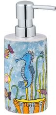 Wenko keramické mydlo DispenSer Ocean Rollin Art