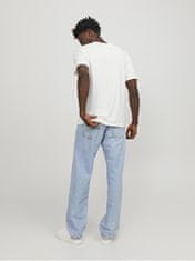 Jack&Jones Pánske tričko JJELOGO Standard Fit 12246690 Cloud Dancer (Veľkosť M)