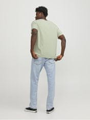 Jack&Jones Pánske tričko JJELOGO Standard Fit 12246690 Desert Sage (Veľkosť XL)
