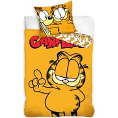 Carbotex Bavlnené posteľné obliečky kocúr Garfield
