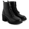 Dámske členkové topánky 6390440007 black (Veľkosť 37)