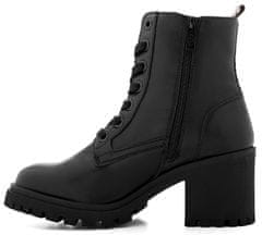 Tom Tailor Dámske členkové topánky 6390440007 black (Veľkosť 37)