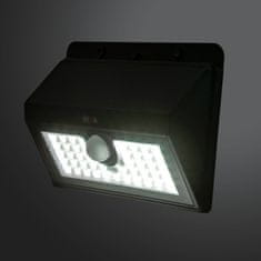 DEMA Aku LED svietidlo so solárnym panelom a detektorom pohybu DSL300