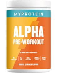 MyProtein Alpha Pre-Workout 600 g, modrá malina
