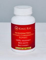 Kingray RESVERATROL (extrakt z hroznových šupiek) 60kps