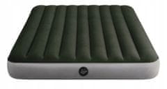 Intex Nafukovací matrac 203 x 152 cm zelená + pumpa