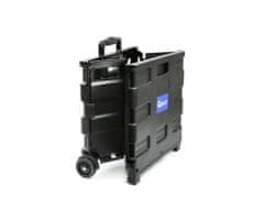 GEKO Prepravný skladací box, nákupný vozík na kolieskach 35 kg G71130