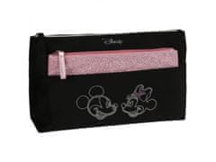 sarcia.eu Disney Minnie Mouse Čierno-ružová cestovná kozmetická taška 2 ks.