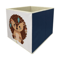Dream Creations Látkový box na hračky ježko indián 33x33x33 cm