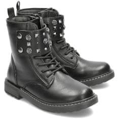 Geox Členkové topánky čierna 34 EU JR Eclair Girl