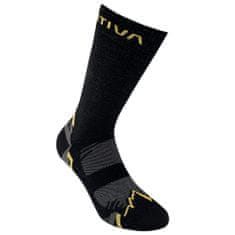 La Sportiva Ponožky La Sportiva Hiking Socks Black/Yellow
