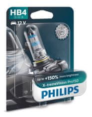 Philips Philips HB4 12V 51W P22d X-tremeVision Pro150 1ks blister 9006XVPB1
