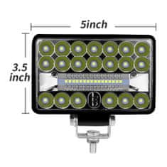 Popron.cz Dálkové přídavné pracovní LED světlo pro SUV, čtyřkolky, lodě 108W 10800lm