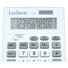Lexibook 12-miestna kapesná kalkulačka solárna s batériou