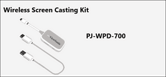 Viewsonic Wireless dongle (Tx + Rx) pre typ USB-C @Tx a HDMI+USB typ A (charging) @Rx