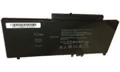 TRX batéria 6MT4T/ 7.6V/ 62 Wh/ Li-Pol/ pre Dell Latitude E5270,E5470,E5570/ neoriginálna