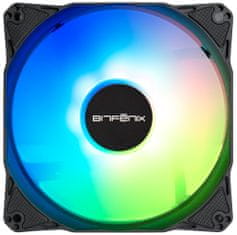 BitFenix vodný chladič na CPU 240 mm Black / tenký - 27mm / ARGB / 4-pin / AMD aj Intel