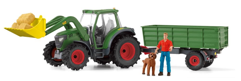 Schleich 42608 Traktor s prívesom