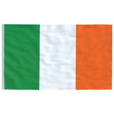 Vidaxl Írska vlajka a tyč 6,23 m hliník