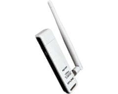 TP-LINK TP-LINK Bezdrôtový USB adaptér TL-WN722N + 4dBi anténa biely KOM0047