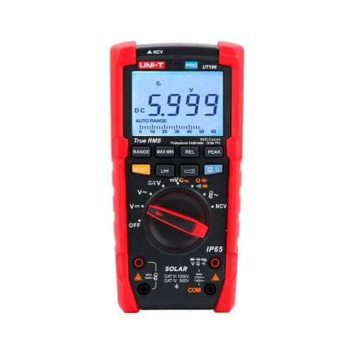 UNI-T UT196 Multimeter červeno-čierny MIE0468