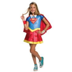 Moveo Detský dc superhrdina dievčenský luxusný kostým supergirl S
