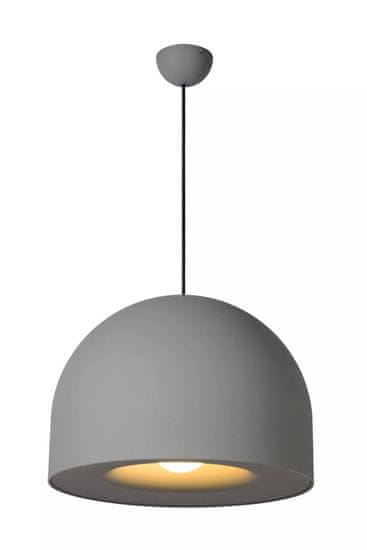 LUCIDE Závesné svietidlo AKRON priemer 50 cm - 1xE27 - Grey