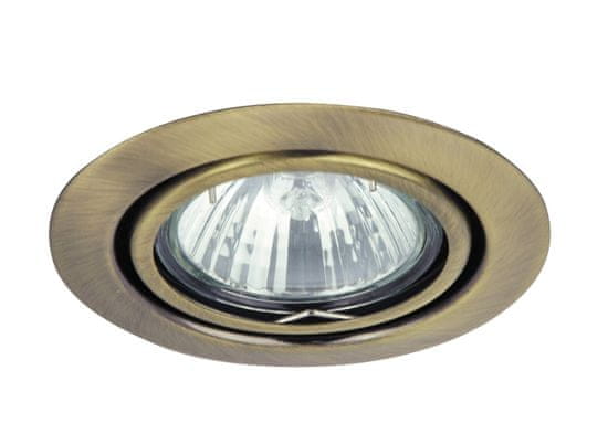 Rabalux Podhľadové bodové svietidlo Spot relight, výklopné, bronz