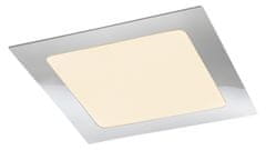 Rabalux LED zápustné stropné svietidlo Lois 12W | 800lm | 3000K | IP44 | 17cm - chróm