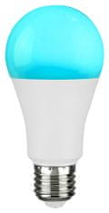 Rabalux LED Smart Wifi žiarovka A60 1x10W | E27 | 1000lm | 3000-6500K | RGB - stmievateľná matná