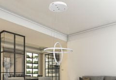Rabalux LED závesné stropné svietidlo Donatella 37W | 2300lm | 4000K - biela